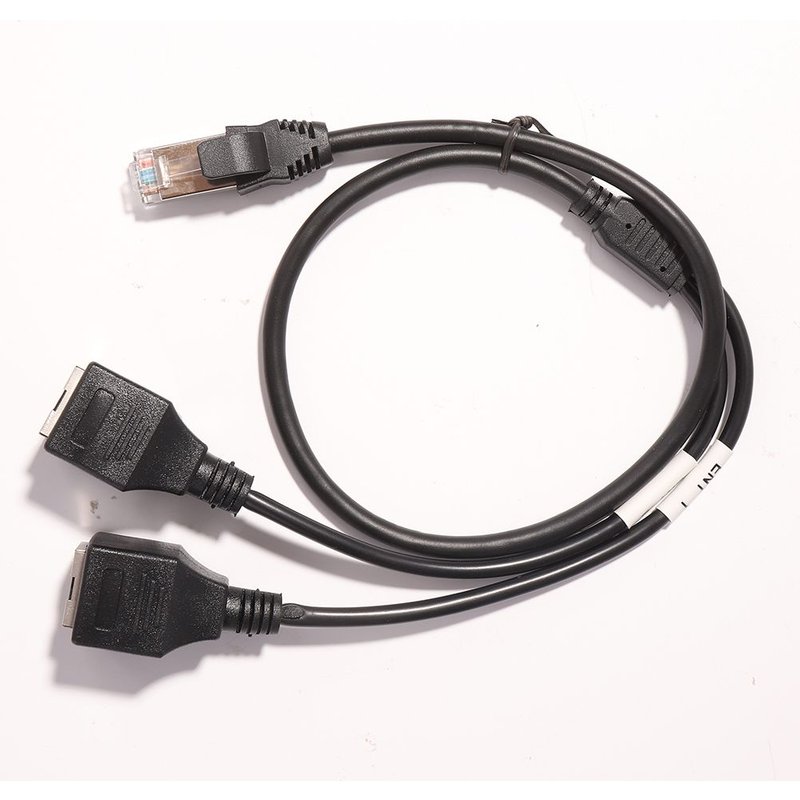 Câble Ethernet RJ45 1 mâle vers 2 femelles, séparateur d'ordinateur, adaptateur, câble d'extension