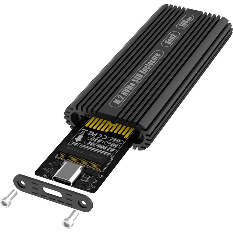 Boîtier pour disque dur externe USB3.1 Gen2, 10Gbps, prend en charge la connexion d'un téléphone portable