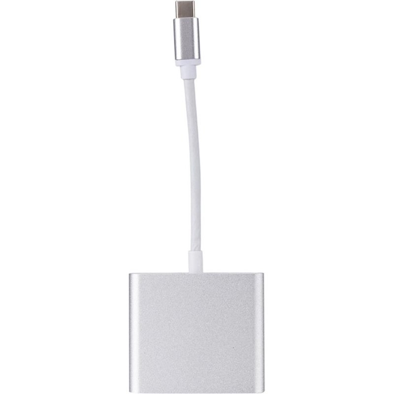 Kit de convertisseur d'adaptateur USB 3.0 Hub USB 3.1, accessoires ménagers de Type C à HDMI PD pour téléphone et ordinateur portable