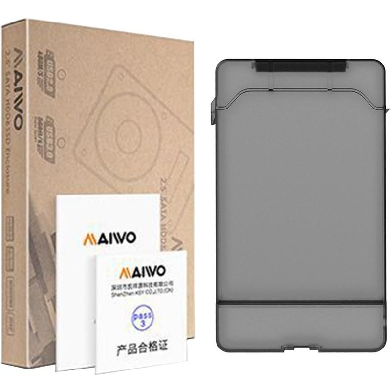 Boîtier de Protection Portable pour disque dur de 2.5 pouces, résistant à la poussière, aux chutes sismiques, à l'humidité et à la pression