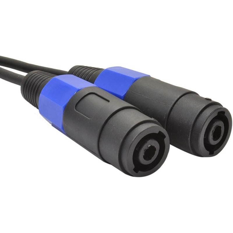 séparateur de PA de 0.3m, prise mâle à 2 connecteurs de haut-parleurs femelles, câble RCA