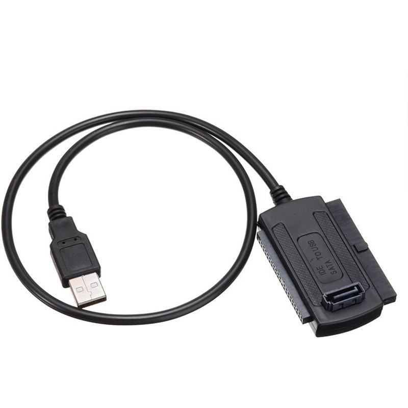 câble convertisseur USB 2.0 vers IDE/SATA 2.5 "", 3.5"", pour disque dur HDD, adaptateur Plug And Play, pour ATA/ATAI LBA
