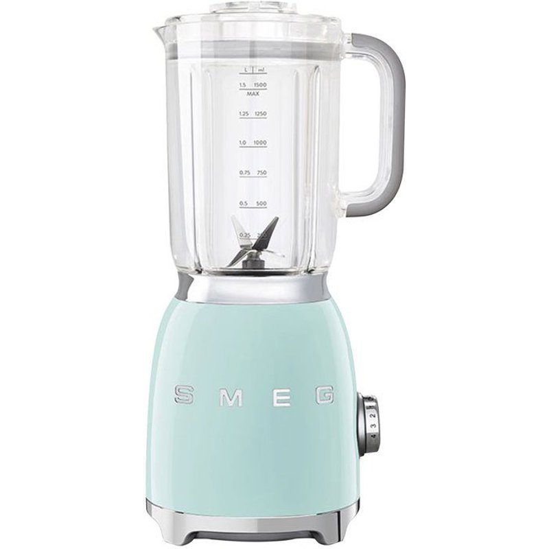 Smeg 50's Style BLF01PGEU - Bol mixeur blender - 1.5 litres - 800 Watt - vert pastel