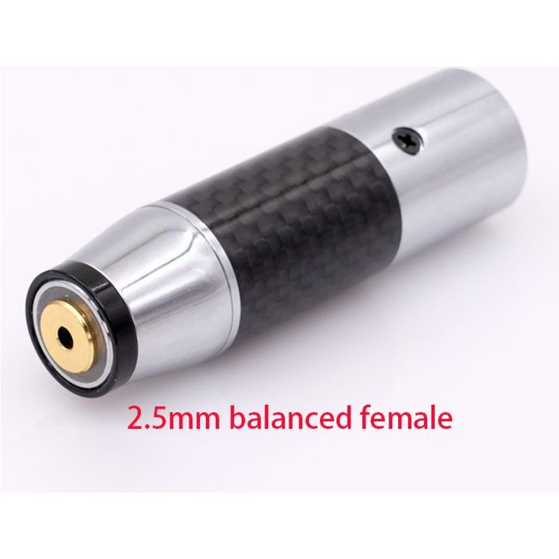 Audiocrast HIFI 4.4mm/3.5mmm/2.5mm zbalansowany ?e?ski na 4pin zbalansowany XLR m?ski konwerter Adapter 2.5TRRS,3.5TRRS, 4.4TRRS na 4PIN