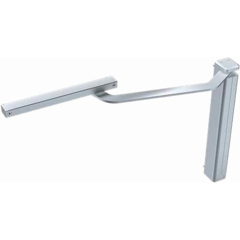 Ferme portail vertical - argent EV1 - gauche - DC630G-L---EV1-