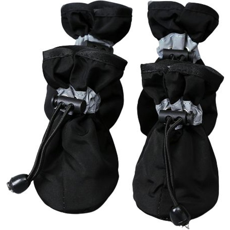 Chaussures Antidérapantes Pour Chien 4 Pcs Le Noir S