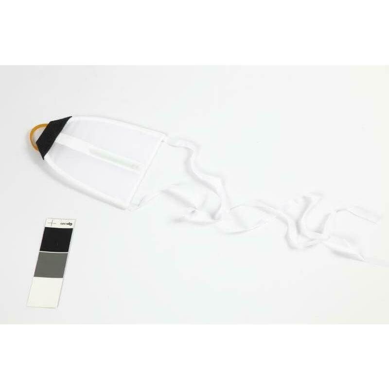 Cerf Volant Blanc - Personnalisable - 17 X 14 Cm