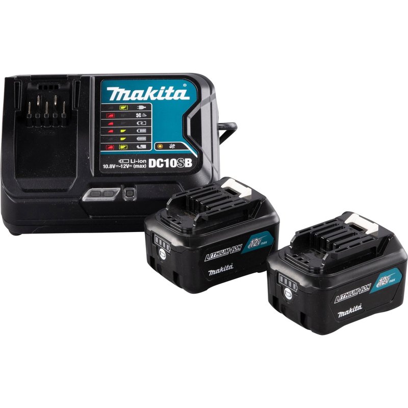 Makita Power Source Kit 2x12V/4Ah - 191L68-0