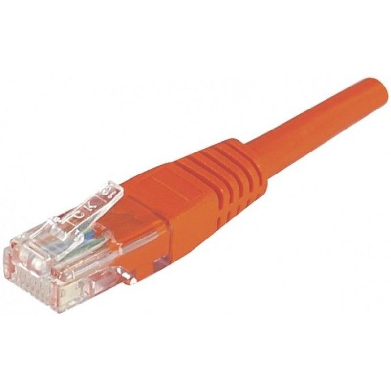 Câble réseau - U/UTP - Categorie Cuivre - Norme ANSI/EIA/TIA 568 & ISO/IEC 11801 - 250 MHz - 1,50m - Rouge
