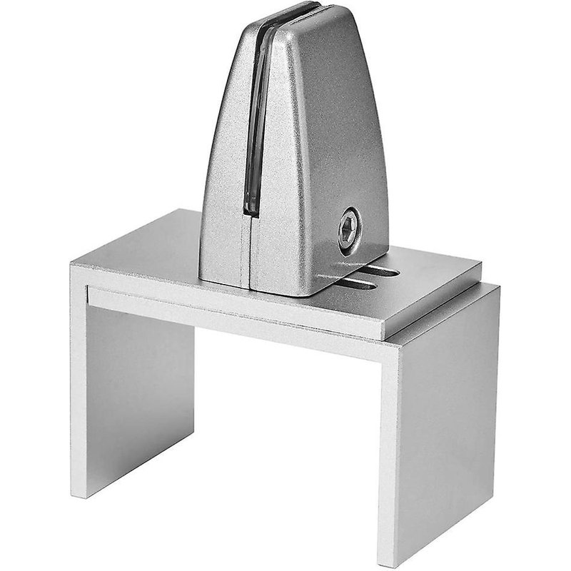 1 Pack Silver Sneeze Guard Clamp Support Office Desk Partition Holder Adjustable Table Securing Scr