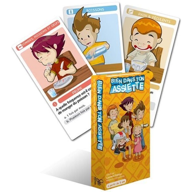 Bien Dans Ton Assiette - Jeu Des 7 Familles