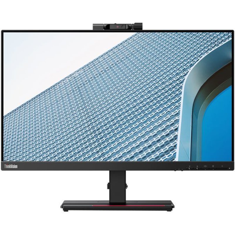 Lenovo ThinkVision T24v-20 - Écran LED - 24" (23.8" visualisable) - 1920 x 1080 Full HD (1080p) @ 60 Hz - IPS - 250 cd/m² - 1000:1 - 4 ms - HDMI, VGA, DisplayPort - haut-parleurs - noir corbeau -...