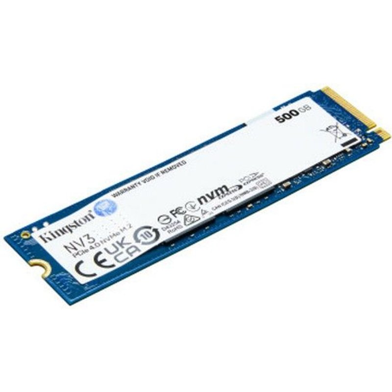 Kingston NV3 - SSD - 500 Go - interne - M.2 2280 - PCIe 4.0 x4 (NVMe)