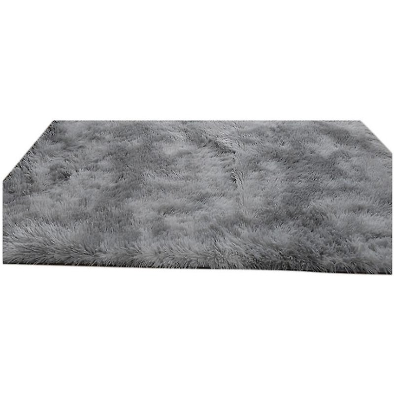 Tie-Dye Gradient Color Carpet Bedroom Living Room Coffee Table Mat Long Hair Washed Floor Mat