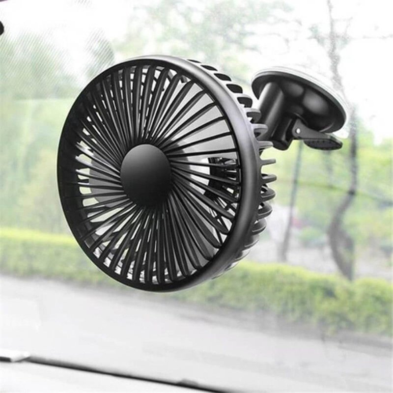 Mini ventilateur Portable pour siège de voiture, accessoires, ventouse, 12V/24v