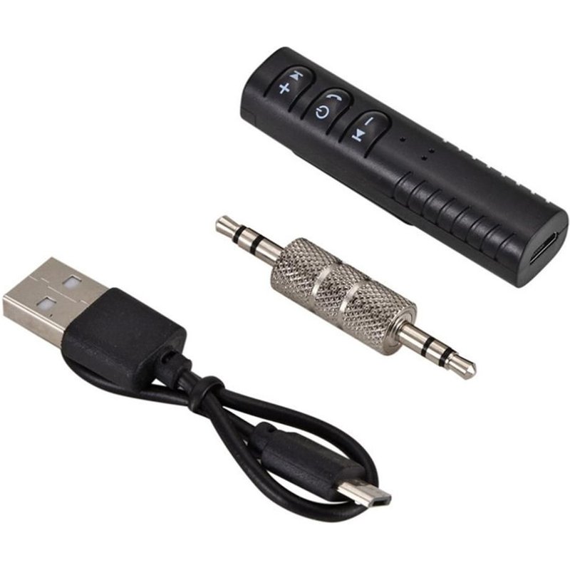 Adaptateur récepteur Audio et musique mains libres pour voiture, Kit AUX pour haut-parleur et casque, jack 3.5mm