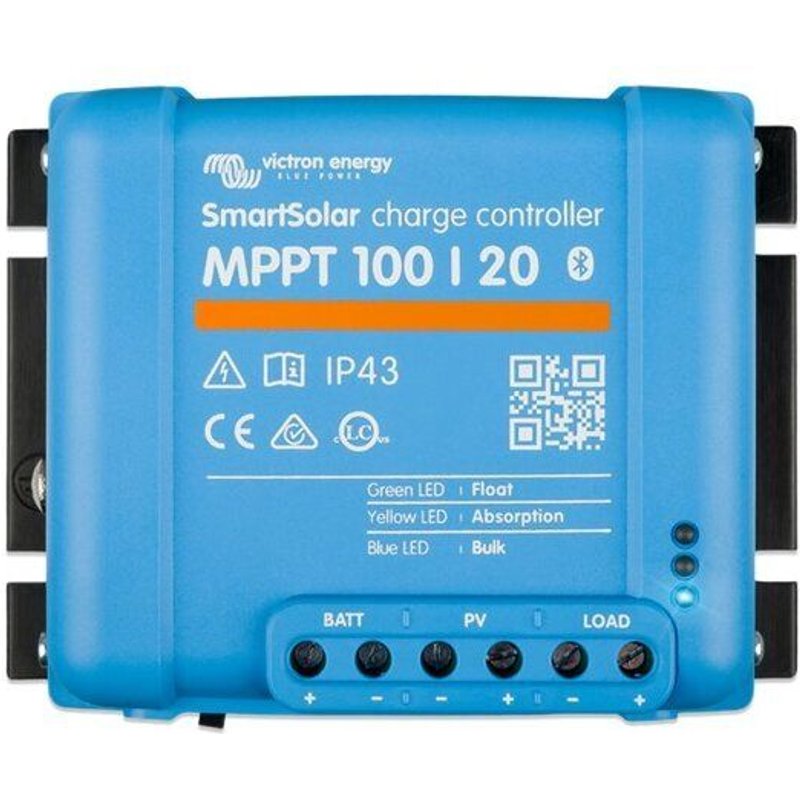Régulateur MPPT Bluesolar VICTRON Puissance (A) - 20