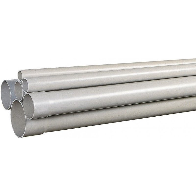 Tube PVC d'évacuation bouts lisses Wavin - Longueur 4 m - Diamètre intérieur 26 mm - Extérieur 32 mm