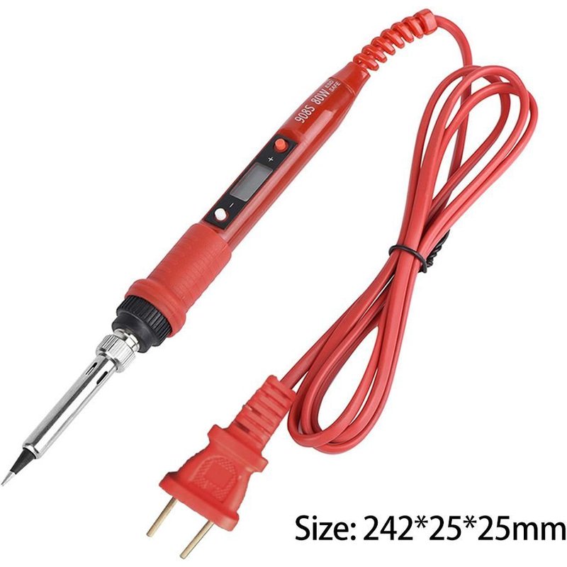 Fer à souder électrique numérique à température réglable, stylo de soudage en étain à chauffage rapide, outils de réparation électroniques 80W