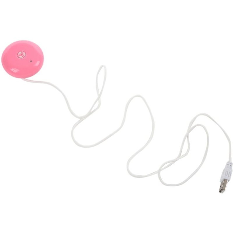 Mini humidificateur Portable Donut rose, 2 pièces, USB, pour bureau, purificateur d'air créatif