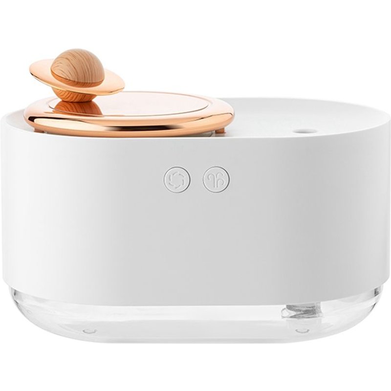 Humidificateur rotatif planète pour voiture, vaporisateur silencieux, humidificateur, recharge USB, veilleuse mignonne, 300Ml