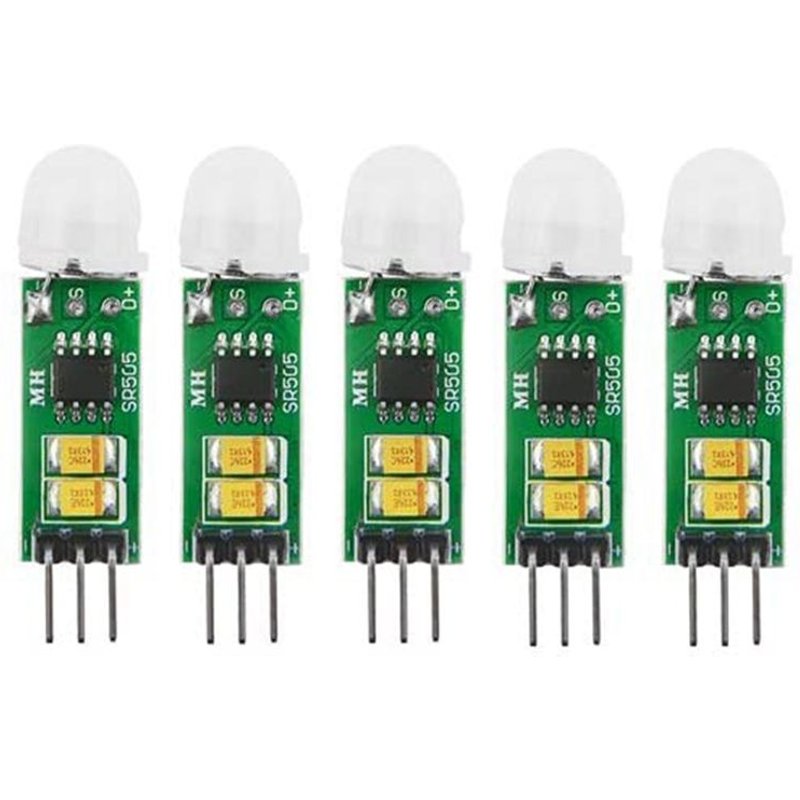 Promotion! Module de détection de Micro corps PIR HC-SR505, 5 pièces, commutateur de détecteur de mouvement, mesure numérique à haute efficacité