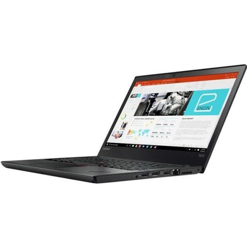 Lenovo ThinkPad T470 - 14" Core i5-7200U 2,5 GHz - SSD 256 Go - 8 Go AZERTY - Français