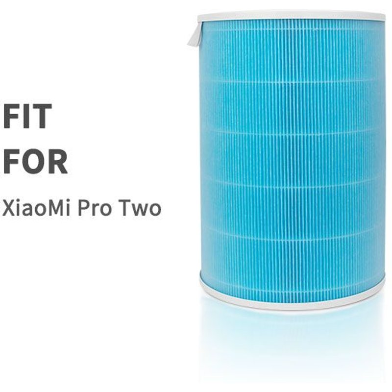 Filtre de remplacement pour purificateur d'air, cylindre Type particules, bleu, pour Mi 1 génération 2 génération Pro 2S