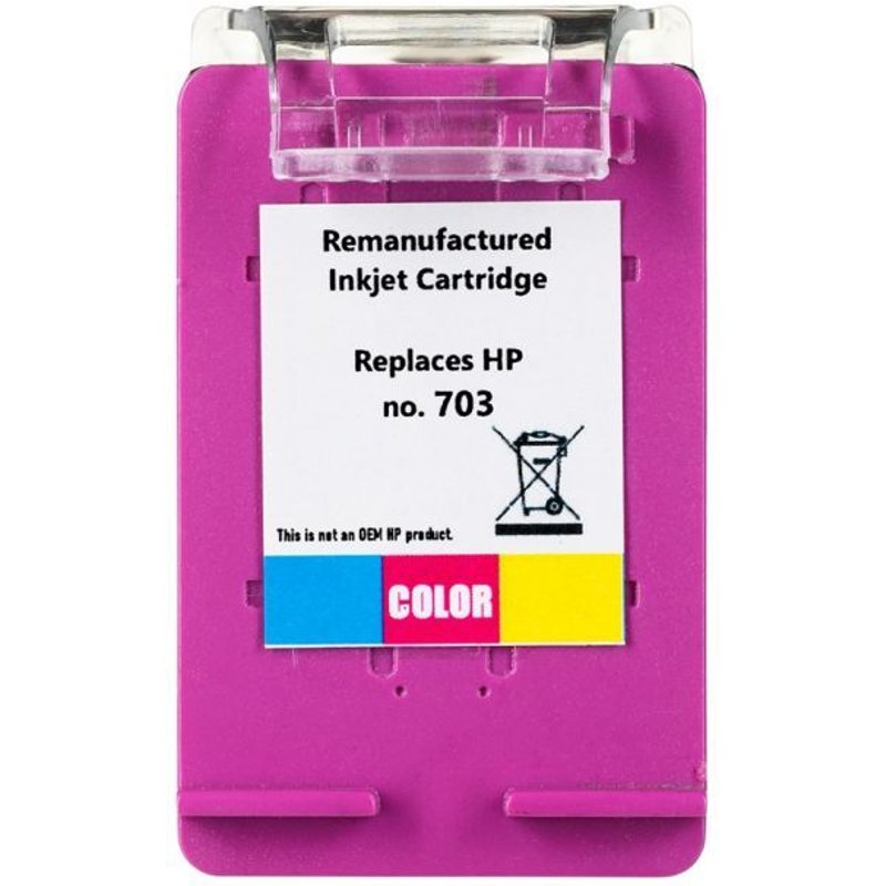Superbulk Ink For Hp 703 Cd888 Rem B-h703c