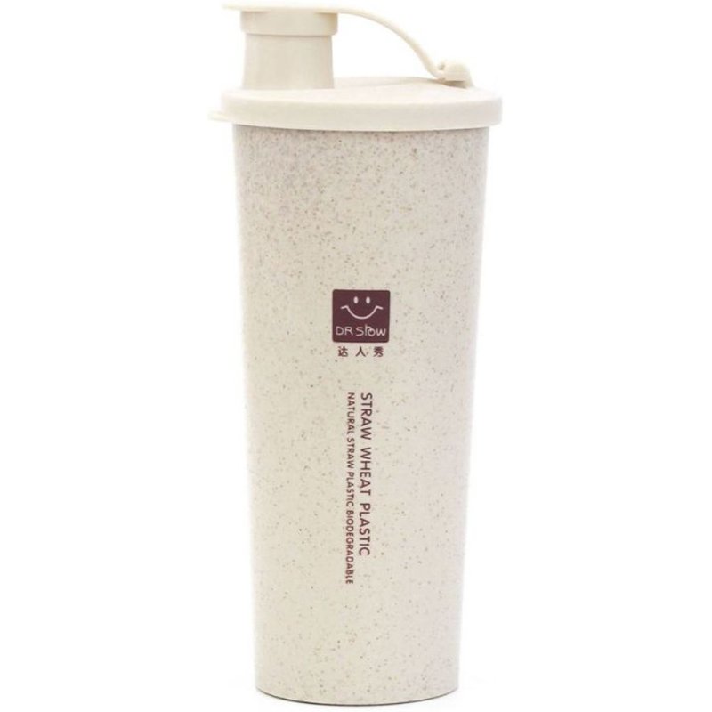 Bouteille D'eau Avec Bouche En Paille De Blé, Monocouche, Pour La Maison, Le Bureau, L'école En Plein Air