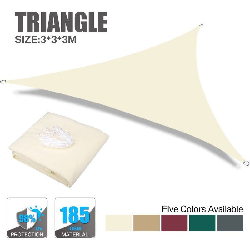 Pare-Soleil De Camping Imperméable, Protection Solaire, Ombrage De Soleil, Voile, Toile Large Pour Canopée D'extérieur, Jardin Et Patio