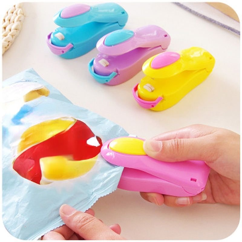 Mini Pince À Aliments Portable, Machine À Sceller À La Chaleur, Scelleuse De Sacs De Collation, Accessoires De Cuisine À Domicile, Gadget, Outils De Voyage Ménagers, Camping