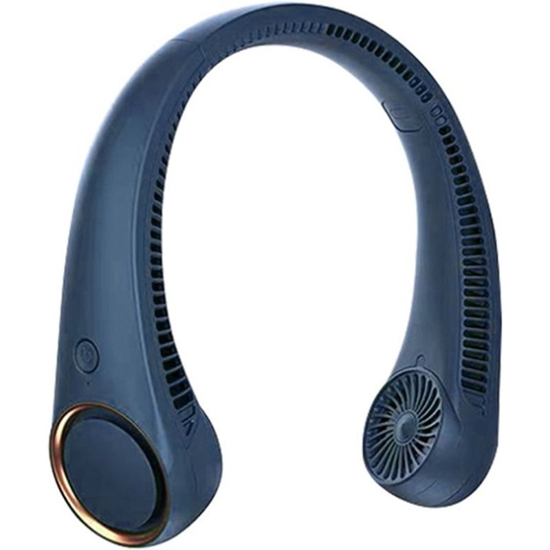 Ventilateur de cou Portable, Mini refroidisseur personnel, sans lame, à 3 vitesses, à piles