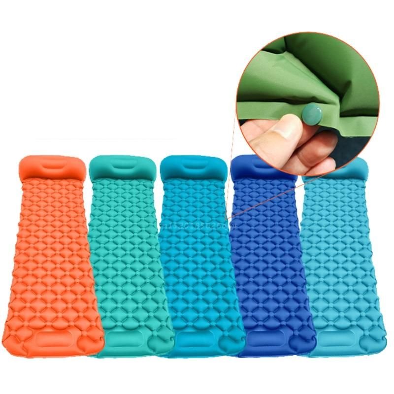 Matelas De Couchage De Camping, En Nylon Tpu, Portable, Gonflable, Résistant À L'humidité, Ultraléger, Pour Pique-Nique En Plein Air