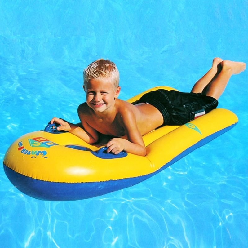 Tapis De Surf Gonflable Pour Piscine, Jouets Pour FĂȘte, Jeu, Voyage, Natation, Ăpais, Pliable, Pour Famille Et Amis, Fournitures De Natation