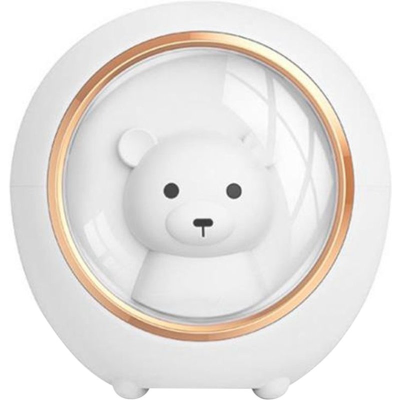 Mini humidificateur USB pour animaux de compagnie, 200Ml, veilleuse colorée, ours mignon, pour la maison, silencieux