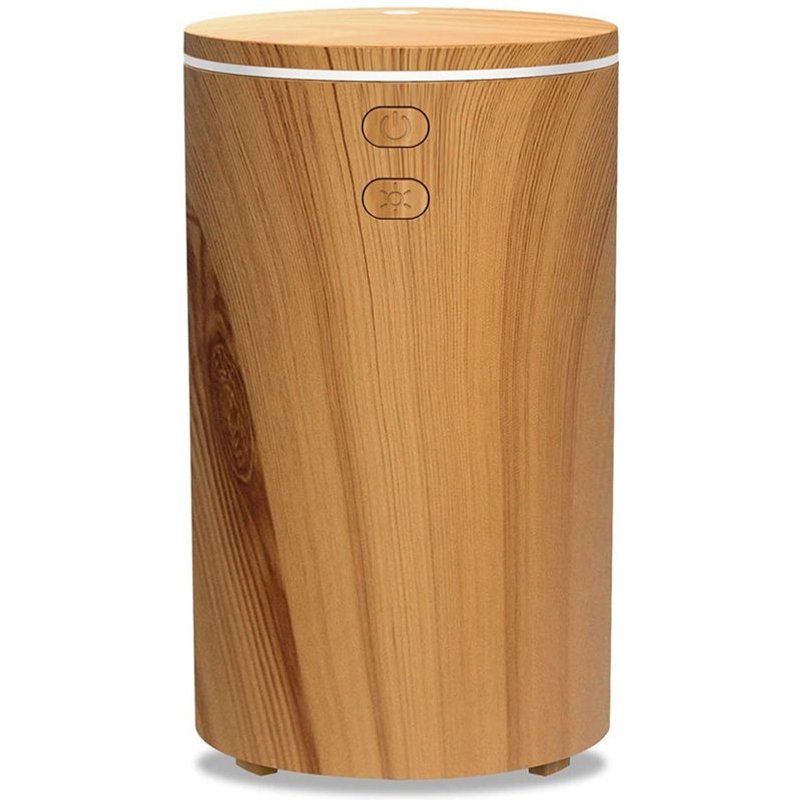 Mini diffuseur d'huiles essentielles, humidificateur à brume fraîche aromatique pour voiture et bureau, alimenté par USB, Ultra silencieux de 100 Ml