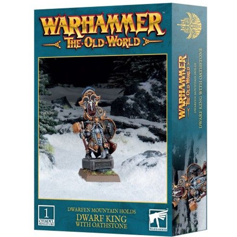 Games Workshop Dwarf King With Oathstone