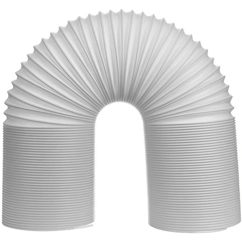 Climatiseur Tuyau D'aspiration/Tuyau D'échappement Conduits Flexibles Dans Le Sens Antihoraire Chambre AC Évent Tube Tuyau D'air (5 POUCES-2M)