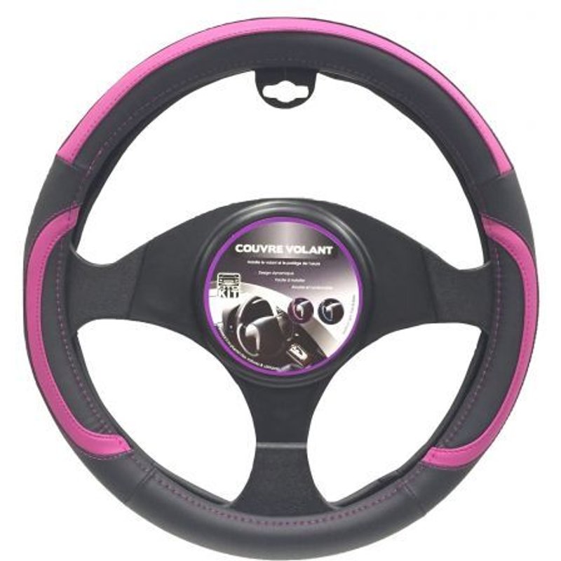 Couvre-Volant Noir Et Violet-Otokit