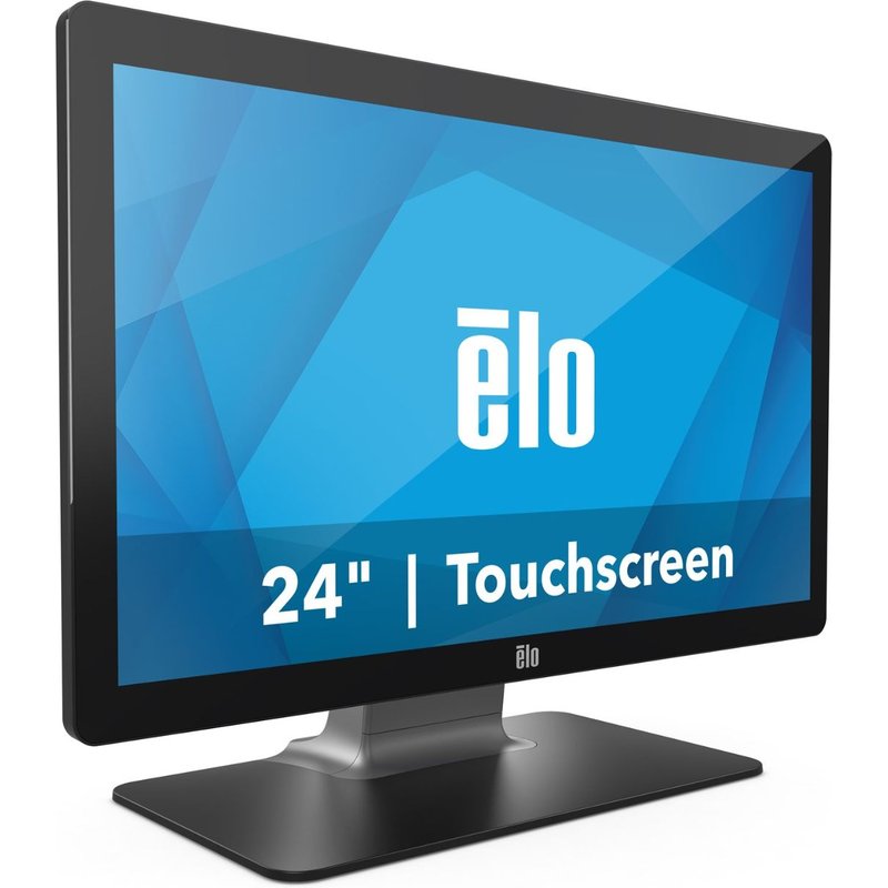 Elo 2402L - Écran LCD - 24" (23.8" visualisable) - écran tactile - 1920 x 1080 Full HD (1080p) @ 60 Hz - 250 cd/m² - 1000:1 - 15 ms - HDMI, VGA - haut-parleurs - noir