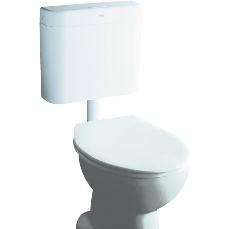 Réservoir WC Grohe 6-9 l simple AP blanc