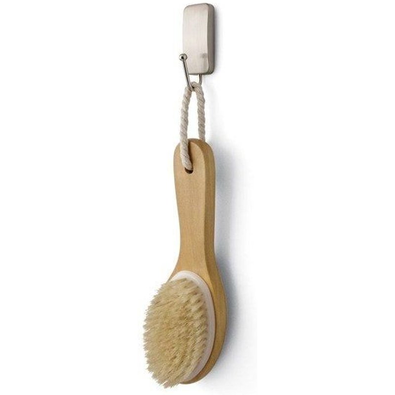 Crochet 1 Tête Nickel Satiné Command