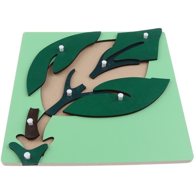 Montessori Puzzle Bebe En Bois Forme D'animal Jouets Pour Bébés Enfants