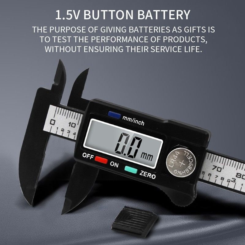 Pied à coulisse numérique électronique 0-150mm, jauge, tachymètre, Instruments de mesure électriques, règle, charpentier