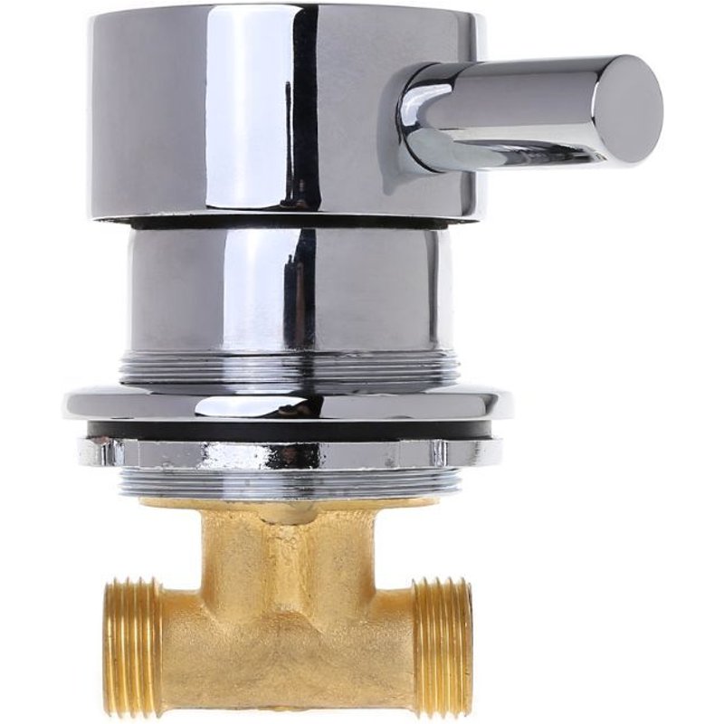 Mitigeur thermostatique G1/2 "", robinet mélangeur d'eau chaude et froide, robinet deux entrées et une sortie pour salle de douche