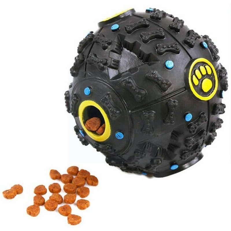 Balle À Mordiller Pour Chien, 7.5/ 9/12cm, Robuste, Traitement Sonore, Entraînement Doux, Jouet À Grincement Rebondissant, Pour Aller Chercher, Mâcher, M8b9