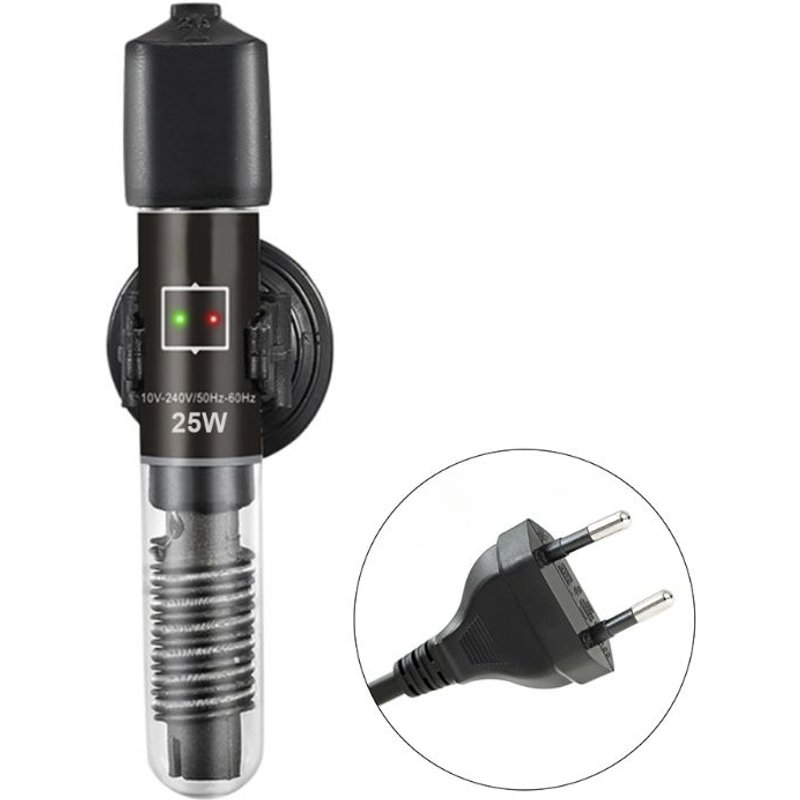 Chauffage D'aquarium 25w 50w, Chauffage À Température Constante, Tube À Quartz Pour Tortue D'aquarium