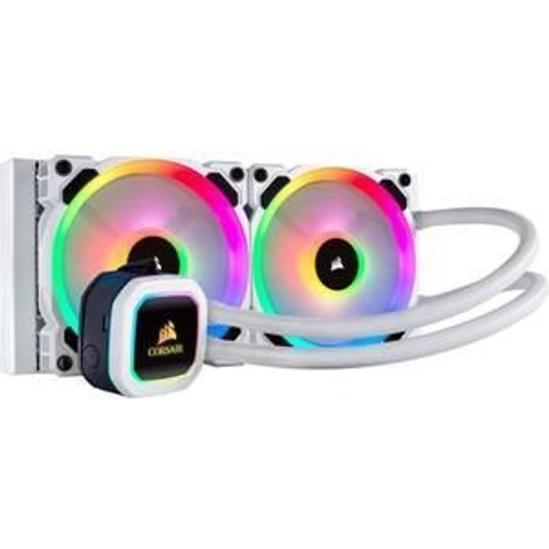 CORSAIR Hydro Series H100i RGB Platinum SE - Système de refroidissement liquide de processeur - (pour : LGA1156, AM2, AM3, LGA1155, LGA2011, LGA1150, LGA1151, AM4, LGA2066, TR4, LGA1200) -...
