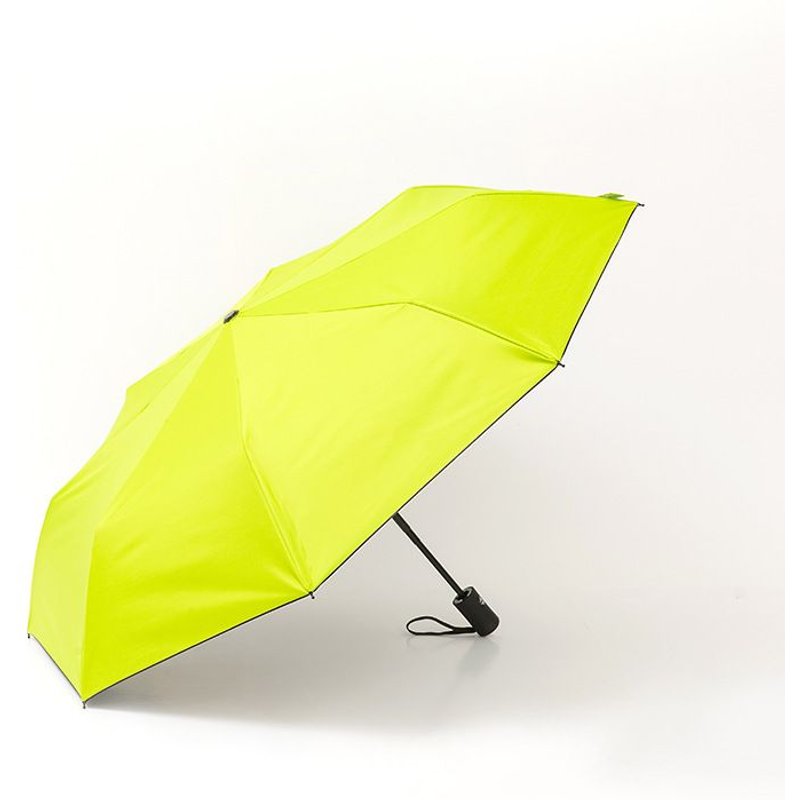 Feiyu Automatique éPaissi CrèMe Solaire CrèMe Solaire Parapluie Pliant-Jaune